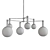 Elegant Cordova Chandelier 3D model small image 2