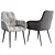 Elegant Magrin Armchair: Stylish & Functional 3D model small image 3