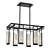 Perimeter Chandelier: Modern Elegance 3D model small image 1