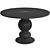 Elegant Monterrey Dining Table - Sophisticated and Stylish 3D model small image 2