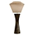 Elegant Bruno Noli Table Lamp 3D model small image 1
