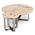 Joaquin Oak Coffee & Side Table 3D model small image 2