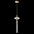 Elegant Gold Pendant Lamp: Lampatron Vuoksa 3D model small image 2