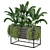 Title: Ferm Living Bau Pot Large - Set 0070: Elegant Indoor Plants 3D model small image 1