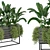 Title: Ferm Living Bau Pot Large - Set 0070: Elegant Indoor Plants 3D model small image 4