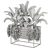 Title: Ferm Living Bau Pot Large - Set 0070: Elegant Indoor Plants 3D model small image 5