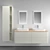 Modern Bathroom Set Duravit 3D model small image 1