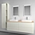 Modern Bathroom Set Duravit 3D model small image 3