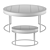 Antique Inspired Malcolm Nesting Coffee Tables 3D model small image 2