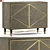 Elegant Breck Hooker Console 3D model small image 1