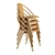 Elegant TON Dining Chair 3D model small image 3