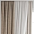 Polygonal Curtains: High Quality 3D Model 3D model small image 2