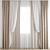 Polygonal Curtains: High Quality 3D Model 3D model small image 5