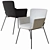 Elegant Ergonomic Chair: Rolf Benz 655 3D model small image 3