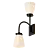 Sleek Loop Double Pendant 3D model small image 1