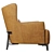 Borzalino Harmony Armchair: Customizable Elegance 3D model small image 4