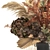 Autumn Bliss Bouquet with Dried Flowers 3D model small image 4
