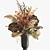 Autumn Bliss Bouquet with Dried Flowers 3D model small image 5