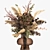 Autumn's Elegance: Dried Flower Bouquet 3D model small image 5