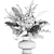 Autumn's Elegance: Dried Flower Bouquet 3D model small image 6