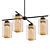 Rustic Outdoor Pendant Light 3D model small image 1