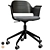 Sleek Oak Conference Chair 3D model small image 2
