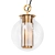 Stylish Bai Pendant Light 3D model small image 1