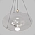 Modern Clear Glass Pendant Lamp 3D model small image 2