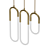 Elegant Tube Pendant Lamp 3D model small image 3