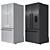 Fisher & Paykel Set 2 Refrigerator Collection 3D model small image 2