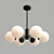 Elegant Ball-shaped Chandelier 3D model small image 9