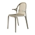 BROOKLYN Outdoor Chair: Stylish and Comfortable 3D model small image 3