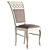 Elegant Vintage Felix Chair 3D model small image 5