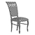 Elegant Vintage Felix Chair 3D model small image 7