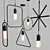 Industrial Metal Pendant Lamp 3D model small image 1