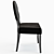 Elegant Tufted Side Chair 3D model small image 3