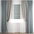 Polygonal Curtain Model - High-Quality Design 3D model small image 1