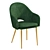 Modern Moroccan Style Chair 3D model small image 3