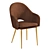 Modern Moroccan Style Chair 3D model small image 4