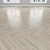 Parquet Oak: Herringbone, Linear, Chevron 3D model small image 3