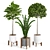 14-Piece Indoor Plant Collection: Variety and Elegance 3D model small image 4