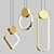 MITCH Pendant Collection: Modern Design Lamps 3D model small image 3