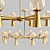 Elegant ABELINA Chandeliers with Integra 3D model small image 8