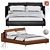 Insens SL-0035a Bed: Elegant and Comfortable 3D model small image 1