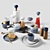 18-Piece Decorative Set by Kahler Design 3D model small image 7