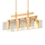 Z-Lite Seedy Glass Linear Chandelier 3D model small image 1