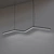 Sleek LED Linear Suspension: Boomer 3D model small image 4
