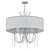 Elegant Corey Damaris Chandelier 3D model small image 2