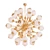 Italian Milk Glass Sputnik Chandelier 3D model small image 1