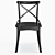 Elegant Gafton Cross Back Chair 3D model small image 3